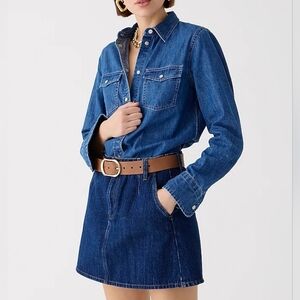 🆕️ J. Crew Wren Slim Western Chambray Button Down Shirt